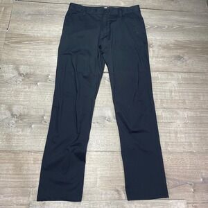 Rhone Pants‎ Mens 34 Black Performance Stretch Travel Golf Chino Office Work